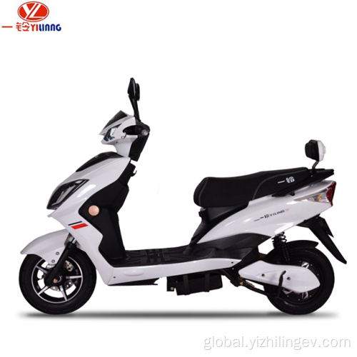 China Fashion Fast Speed Design Durable Electric Motorcycle Scooter Adult Two-wheel Scooter Ce 200kg Disc Brake 800-1200w 180*50cm Factory